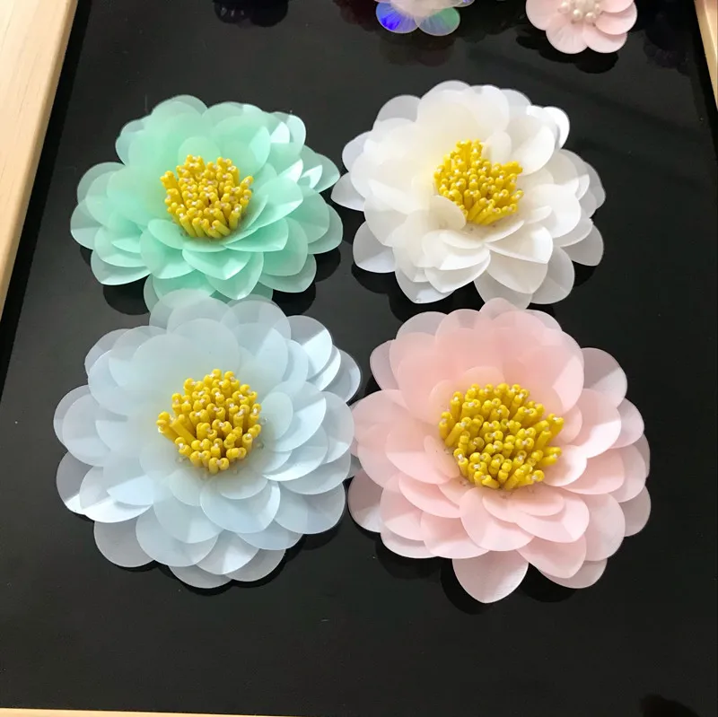 

stamenflo sequins rhinestone beaded patches perle pour coudre vetement applique sew on patches for clothes bordados para costura