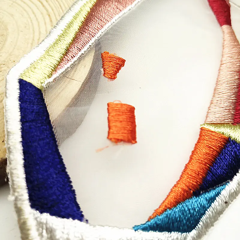 1 комплект вышитая разноцветная кружевная бабочка из ткани нашивка Аппликация Швейные ремесленные нашивки для одежды P0044