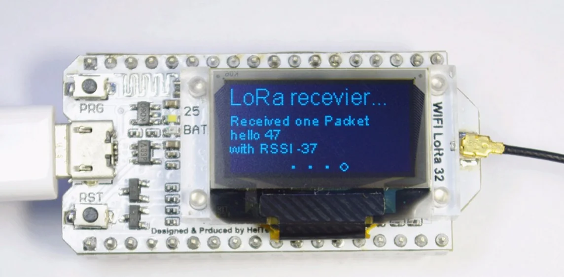 SX1278 ESP32 Lora 0,96 дюймовый синий oled-дисплей Bluetooth wi-fi-комплект IOT макетная плата модуль 433 МГц для Arduino