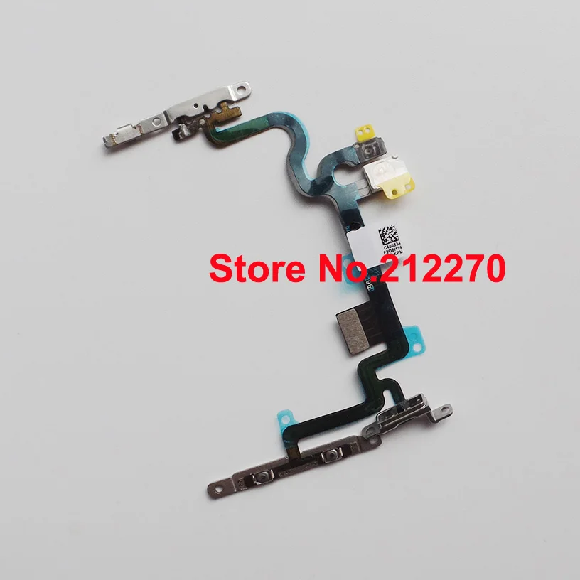 

YUYOND Power Volume Button Flex Cable With Metal Bracket For iPhone 7 Original New Parts Wholesale
