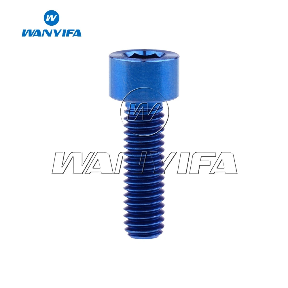 Титановый болт Wanyifa M5 x 10 12 16 18 20 25 30 35 40 45 50 55 60 мм винт для велосипеда штыря сиденья