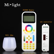 Mi. Светильник LS1 DC12V 24 В 15A 4 в 1 умный светодиодный контроллер для одноцветных, CCT, RGB RGBW полос+ 2,4 ГГц пульт дистанционного управления FUT090+ WiFi iBox1