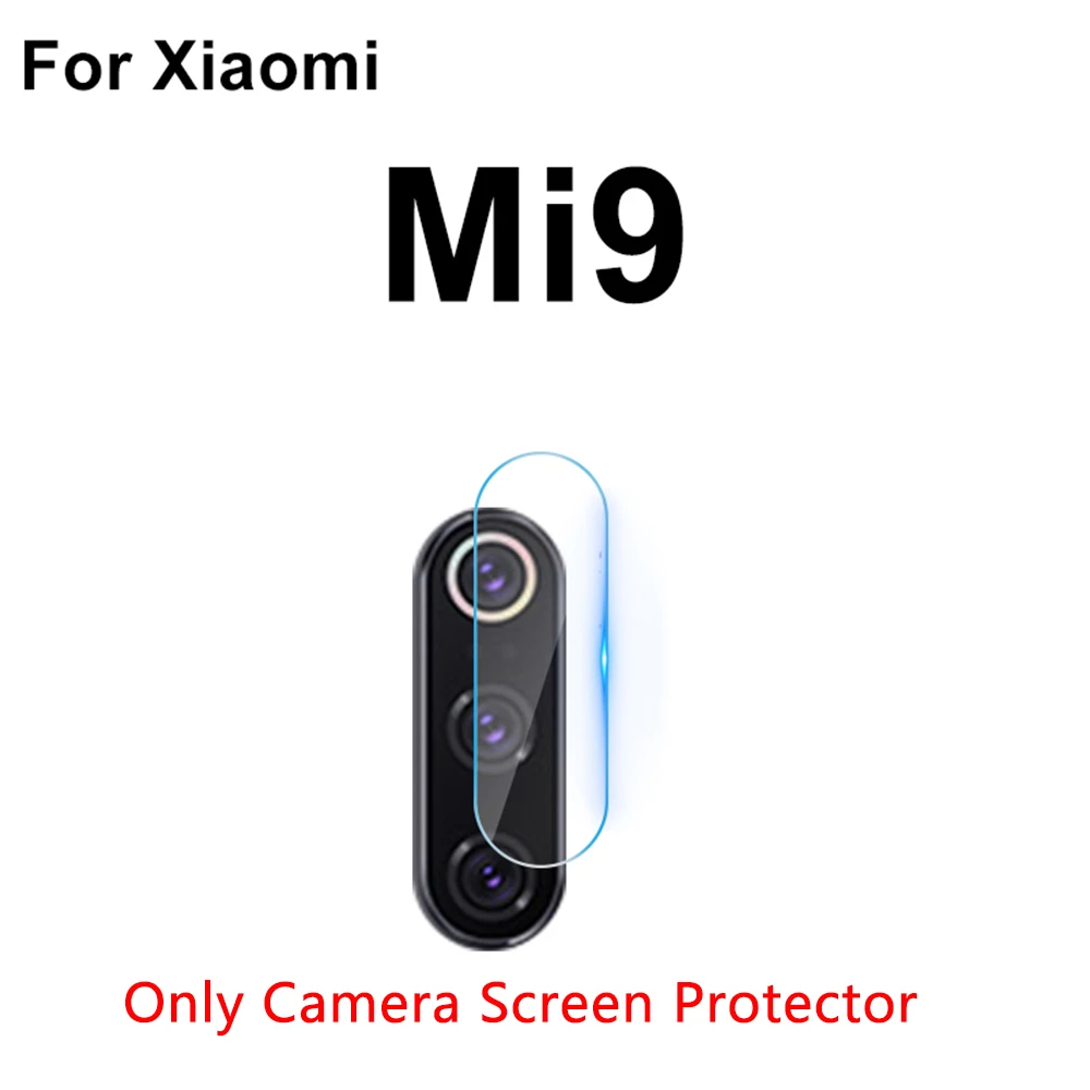 2-в-1 Камера Стекло для Xiaomi mi 9 Tempered Стекло Экран протектор для Xiaomi mi 9 mi 9 Стекло пленка на mi 9 mi 9 Экран протектор - Цвет: only camera glass