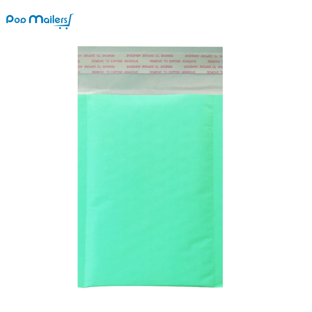 

10pcs 4x7 Inches/12x18cm Kraft Bubble Mailing Mailer Shipping Padded Envelope Bags Teal Shockproof Courier Bubble mailer