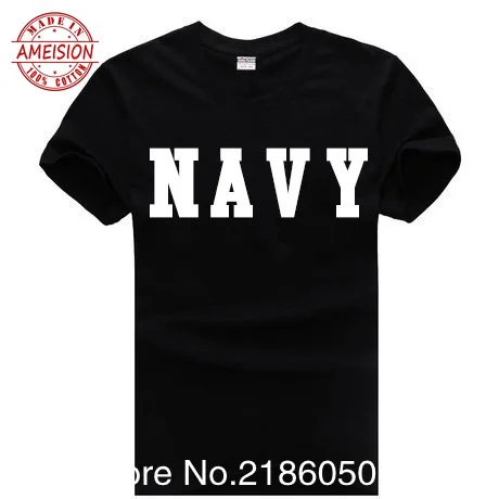 Summer US Army Navy Air Force USAF Marines USMC Military Physical PT T Shirt Men Funny O Neck Print Cotton Casual Shirts Tops