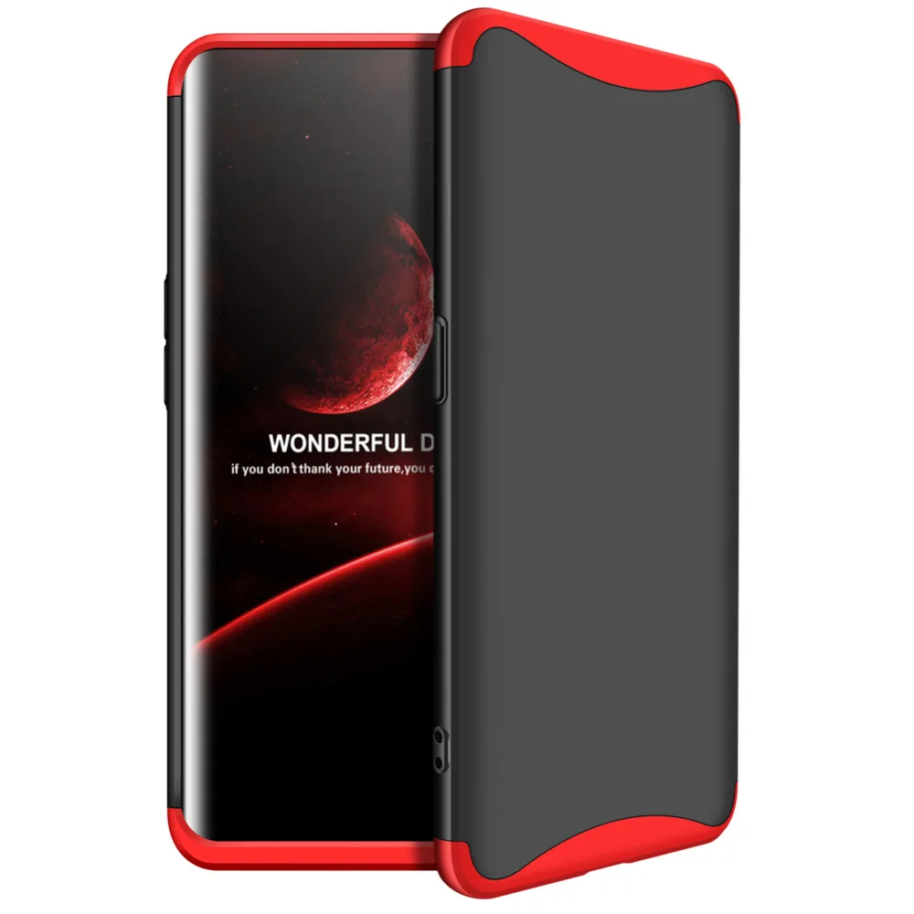 Voppton Hybrid 3 in 1 Hard PC Case for OPPO Find X Case Luxury 360 Full Protection armor Back Cover for OPPO Find X Fundas (3)
