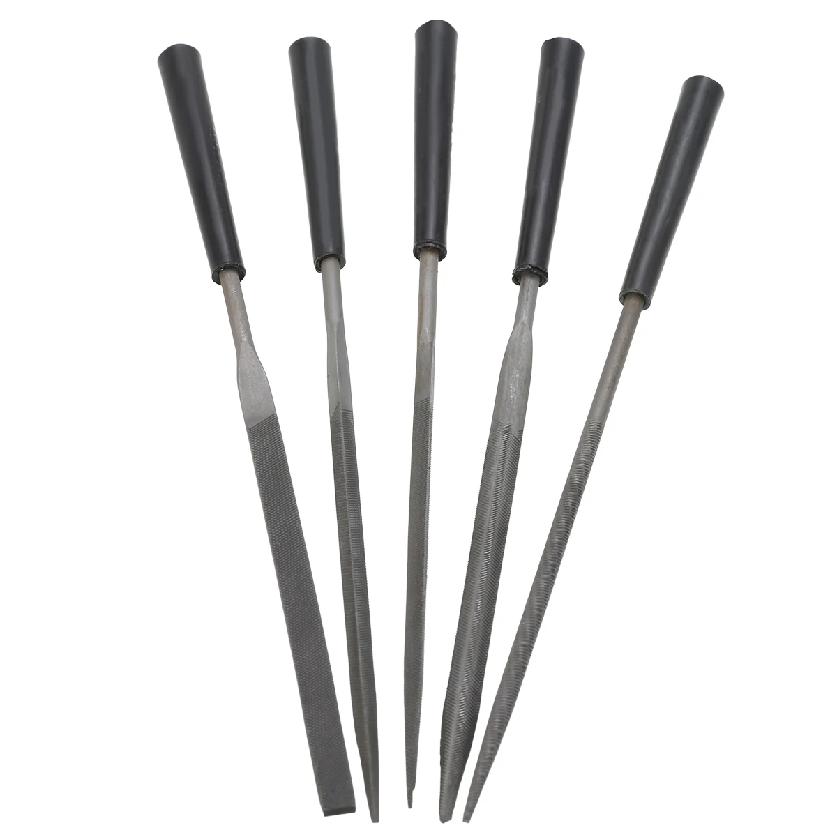 5pcs/set Needle Files Set for Jeweler Diamond Wood Carving Metal Glass Stone Craft DIY Hand Tools