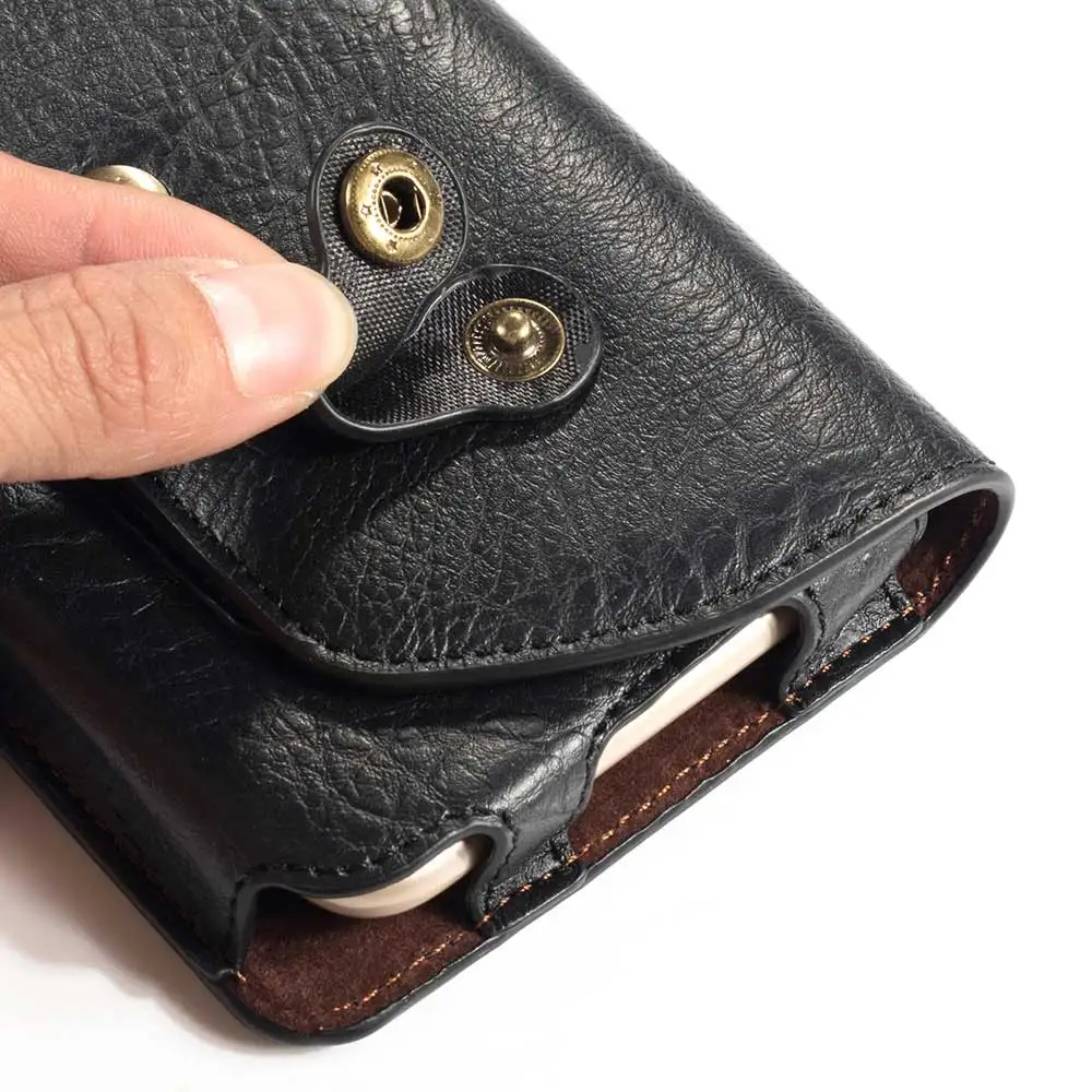Универсальный кожаный чехол-кобура с ремнем подходит для SAMSUNG для iphone XS MAX, чехол-накладка для телефона OnePlus, поясная упаковка для huawei