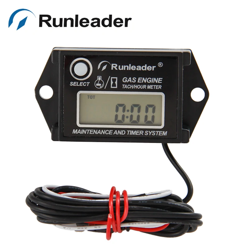 Buy Inductive waterproof digital tach tachometer hour