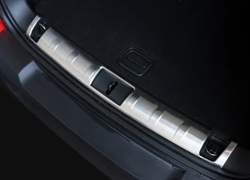 

For Jeep Renegade 2015 2016 Car Styling Rear Trunk Built-in Bumper Guard Plate Protector Molding Stainless Steel 1pcs
