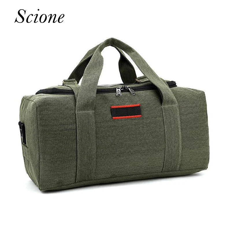 

Vintage Men Luggage Duffel Bags Canvas Business Travel bags Large Capacity Women Shoulder Bags Strap Voyage Shopping Tote 120198