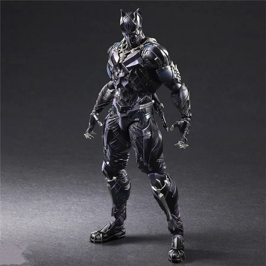 

Play Arts Kai 27cm the Avengers Black Panther Action Figure Joint movable Super Hero Model Collection Toys Gift