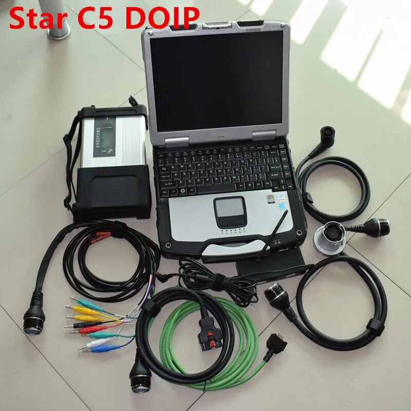  MB Stern C5 DoIP Diagnose Multiplexer mit V2019.12 HHT SSD wifi funktion Diagnose VCI SD Verbinden 