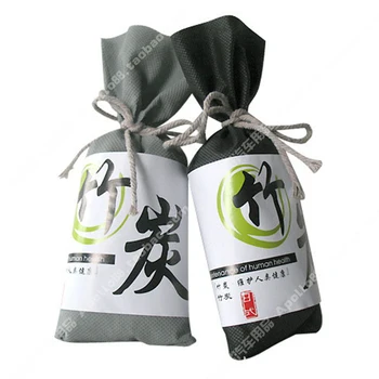 

Car/automobiles styling bamboo charcoal bag activated carbon formaldehyde smell japanese style package flavor antiperspirant