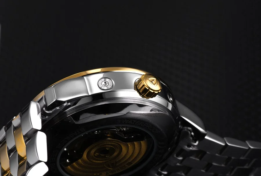 TEVISE Mechanical Watches Complete Calendar Auto Date Luminous 24 Jewel Tourbillon Automatic Watch Men Luxury Clock Men 2017  (6)