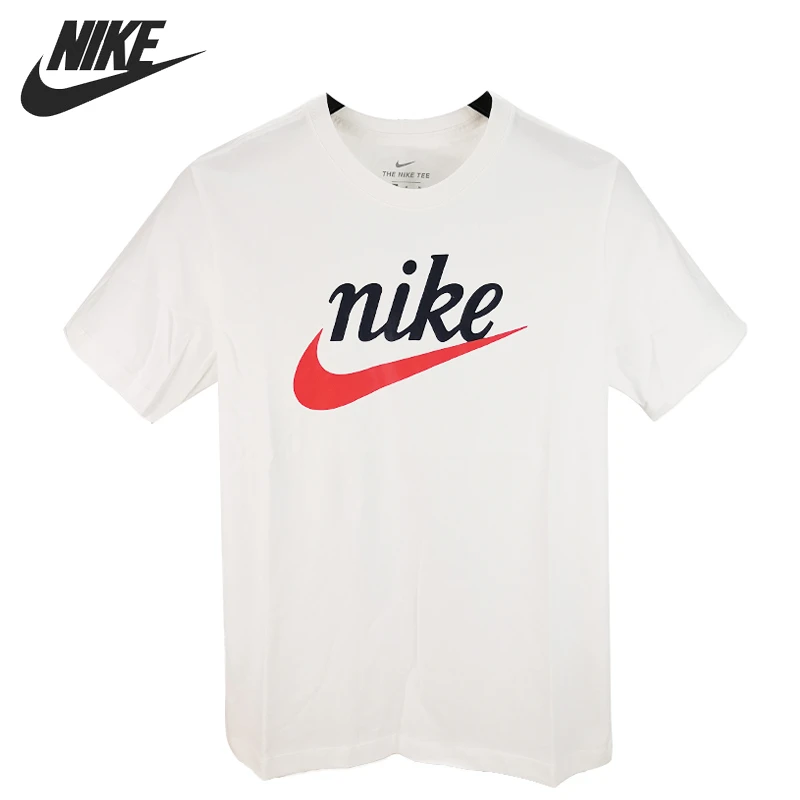 Temporada marco Tiempo de día Novedad Original, camisetas NIKE AS M NSW SS HERITAGE + HBR para hombre,  ropa deportiva de manga corta|Camisetas de monopatinaje| - AliExpress