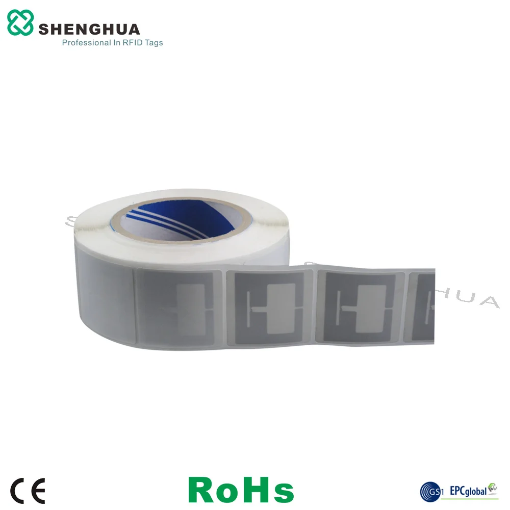 2000 шт/лот бумажная пассивная этикетка UHF RFID клейкий стикер s бирки Alien H3 рулон с наклейками