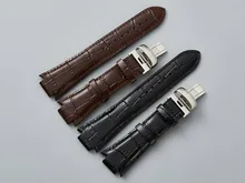 T60 14mm x 24mm L975.110 bracelet de montre en cuir véritable bracelet de montre hommes bracelets de montre pour T60 