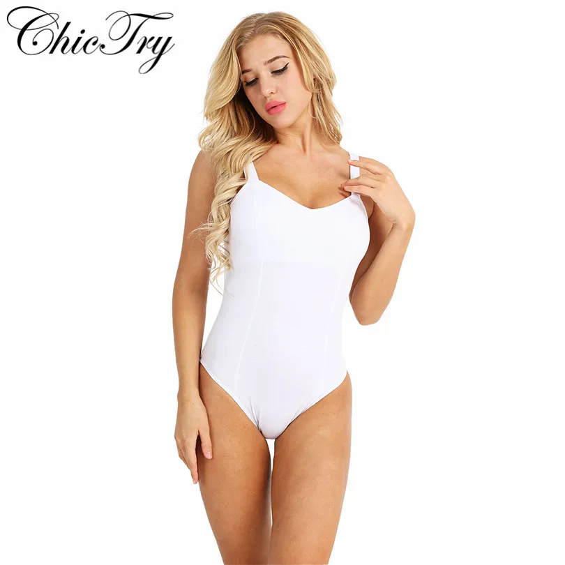 

Female Women Adults Sleeveless Built In Shelf Bra Ballet Dancer Leotard for Ballet Class Stage Performance Dance Class Clothes