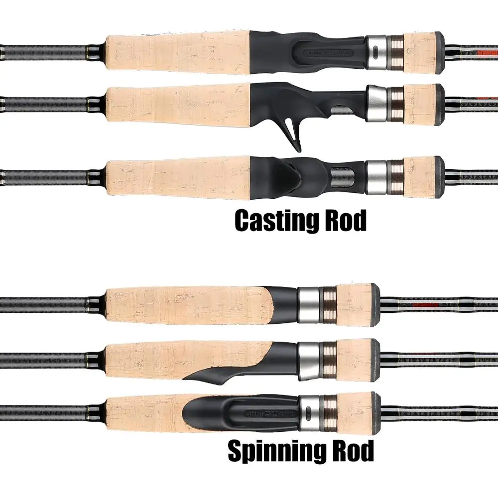 Рыболовное спиннинговое удилище Rapala 2 сегмента класс M ML 1 98 м 13 м|lure blanks|rod noselure spoon |