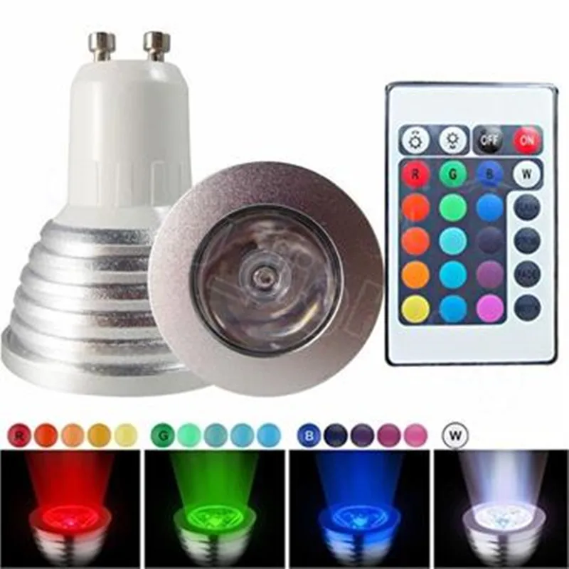 

Светодиодный RGB-прожектор luming GU10, 3 Вт, 16 лампочек, 220 В переменного тока