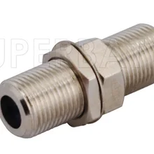 Superbat 5 шт. F радиочастотный адаптер F Женский Джек-Джек Кабельный разъем с уплотнением коаксиальный разъем