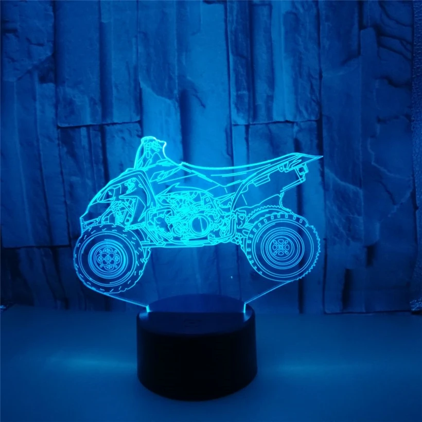 motorcycle 3D night light (5)