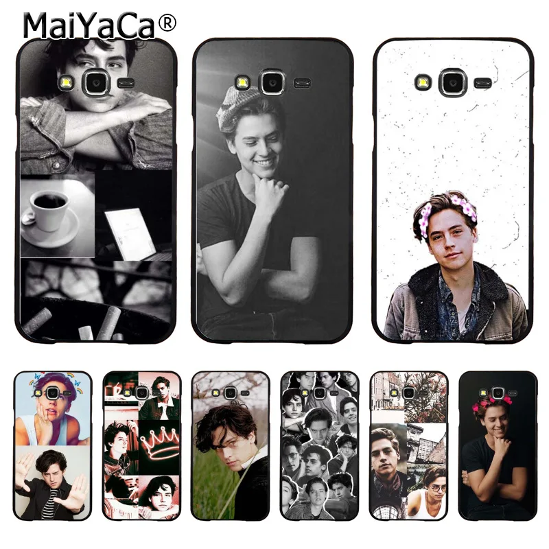 MaiYaCa речной серии Cole Sprouse DIY Окрашенные чехлы для телефонов Аксессуары samsung j7 j8 j4 j6