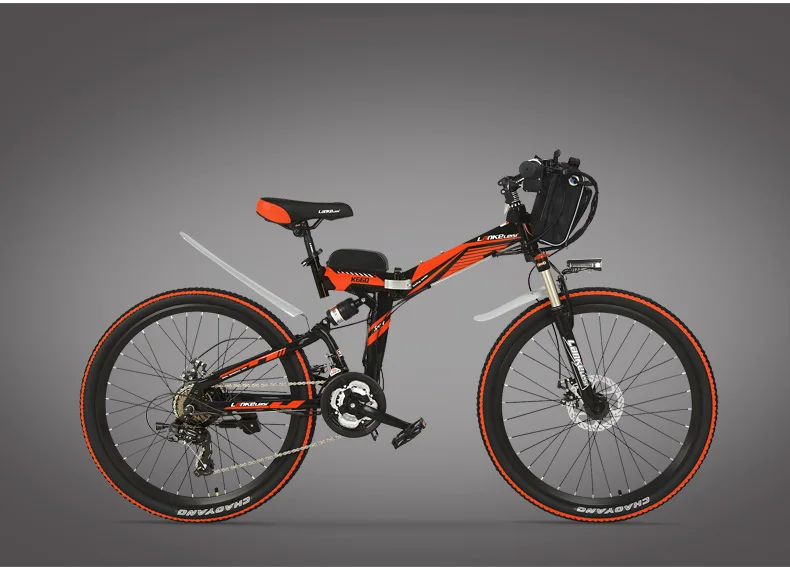 Top K660D 26/24 inches Big Power 500/240W High-carbon Steel Frame Folding Electric Bicycle , 21 Speeds, 36/48V, Disc Brake, E Bike. 19 Top K660D 26/24 inches Big Power 500/240W High-carbon Steel Frame Folding Electric Bicycle , 21 Speeds, 36/48V, Disc Brake, E Bike. 19