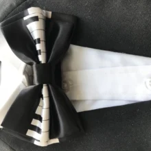 10 шт. музыкальный галстук-бабочка с принтом Модные мужские музыкальные ноты Бабочка для концерта