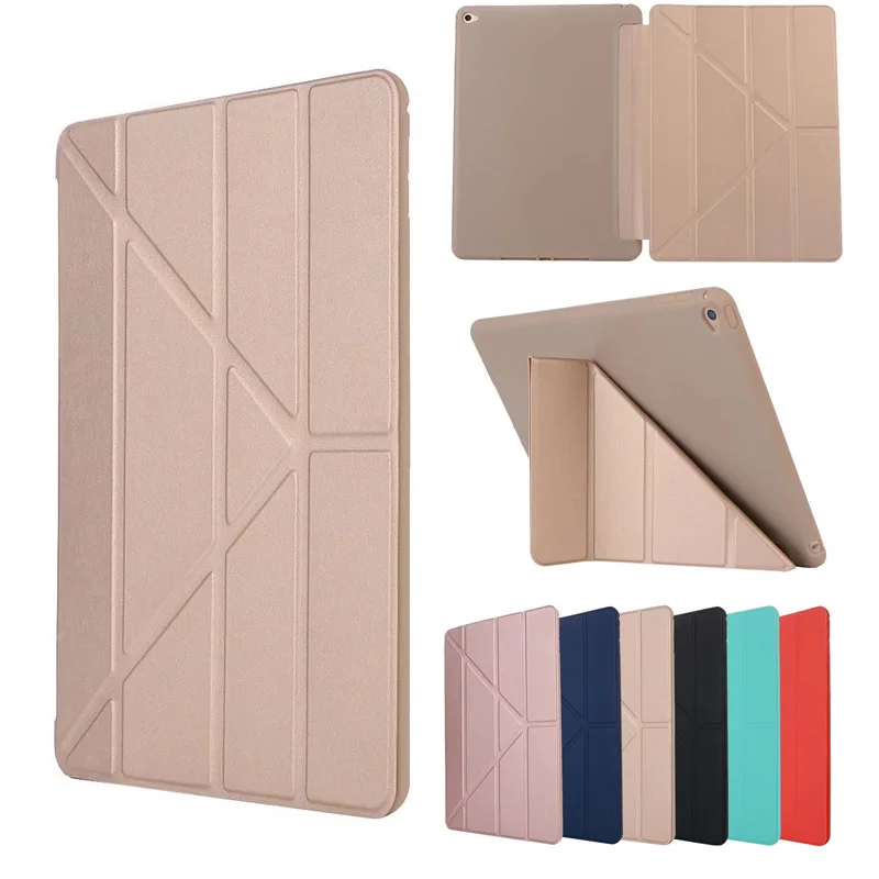 Smart Flip Case For iPad Air 2 PU Leather Stand Cover For Apple iPad 6