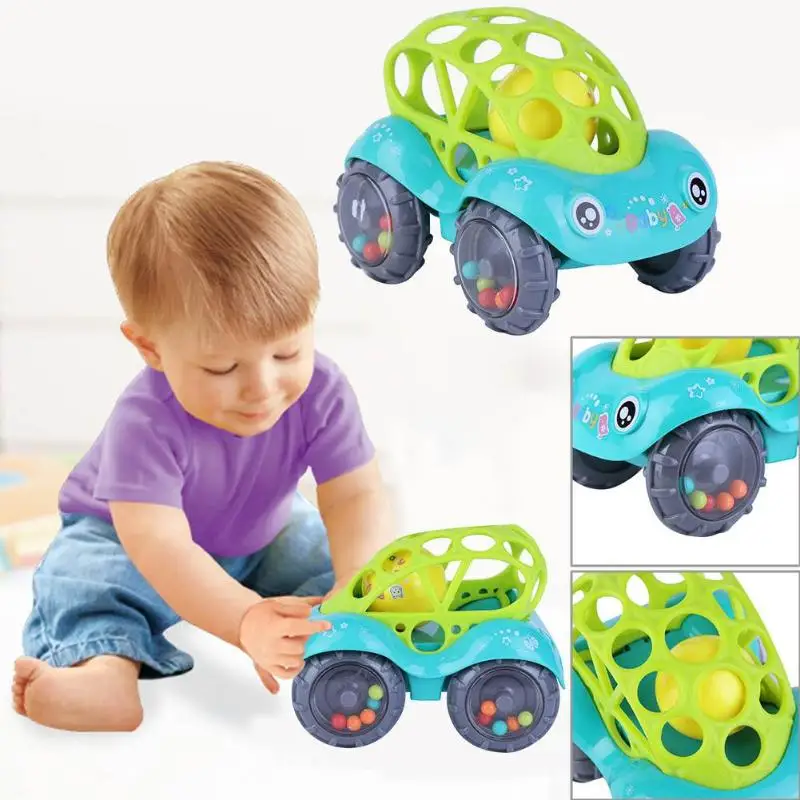 Сцепление мягкая игрушка погремушки красочные развивающие Музыкальные игрушки резинка рукоятка для новорожденных детские кроватки детей