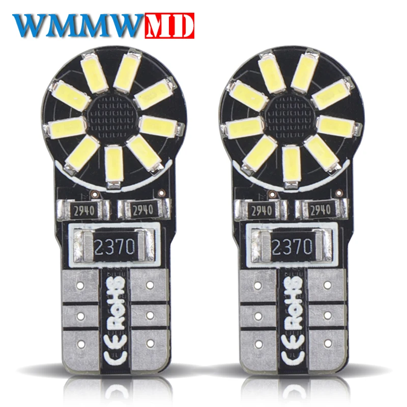 2 шт. светодиодные лампы T10 W5W 18 SMD 194 158 161 168|Сигнальная лампа| |