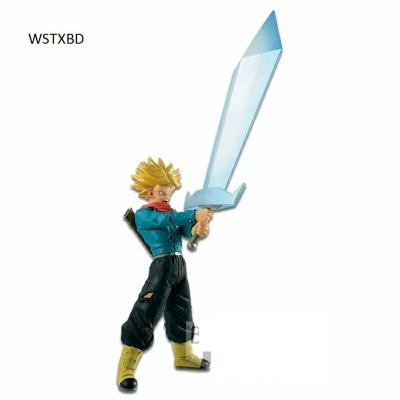 

WSTXBD BANPRESTO Original 2Pcs/Set Dragon ball Z DB Super SaiYan 2 Trunks Hope PVC Figure Toys Figurals Model Kids Dolls