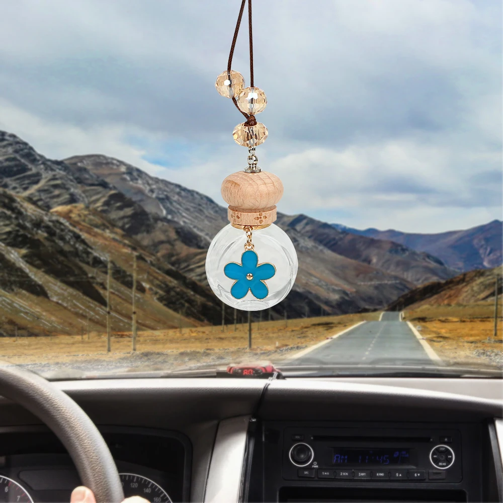 Buy Car Hanging Perfume Bottle For Essential Oils