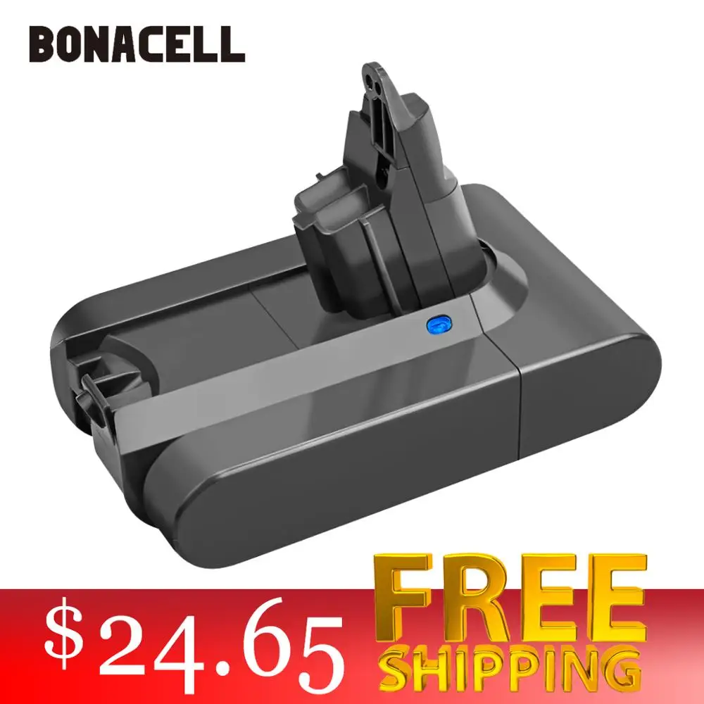 Preise Bonacell 3000mAh 21,6 V Li Ion Batterie für Dyson V6 DC58 DC59 DC61 DC62 DC74 SV07 SV03 SV09 965874  02 Staubsauger Batterie L30