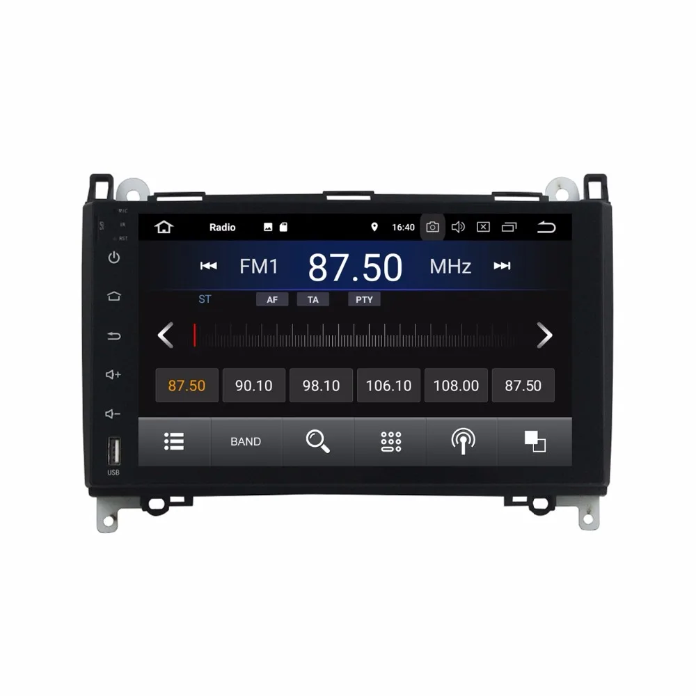 Top Quad Core 9" Android 8.1 Car DVD Player for Mercedes Benz B200 A /B Class W169 W245 Viano Vito 2GB RAM Radio GPS Mirror-link 2
