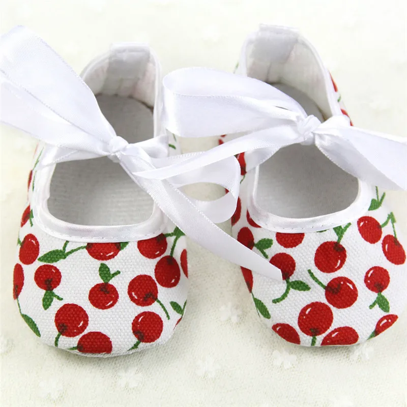 Newborn Baby Girls Bowknot Shoes Soft Sole Crib Shoes Toddler Kids Anti-slip Shoes Prewalkers 0-18M