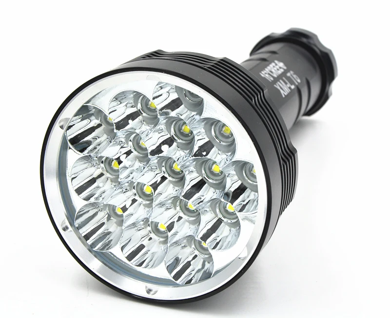 

2015 New Rechargeable SKYRAY 20000LM 16XCREE XML T6 LED Flashlight Torch Hunting By 6x 18650 Battery