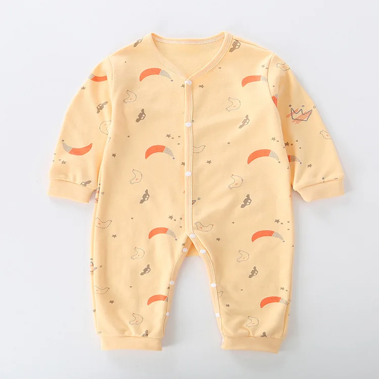 

FEERIJT Baby Romper Cotton 2019 Newborn Baby Jumpsuit Unicorn Long Sleeve Breathable One-piece Clothes for Boy Girl Spring