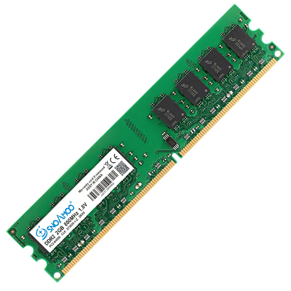 SNOAMOO новая DDR2 2GB настольная ПК ARM 667Mhz PC2-5300S 240 Pin 800MHz PC2-6400S 1GB 4GB DIMM для Intel совместимая Компьютерная память