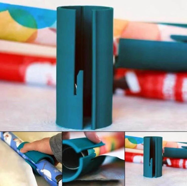 

Drop Shipping Wrapping Paper Cutter Tool For Gift Wraping Paper Rolls Machine Made Easy and Fun Wrapped Paper Cutter Toys