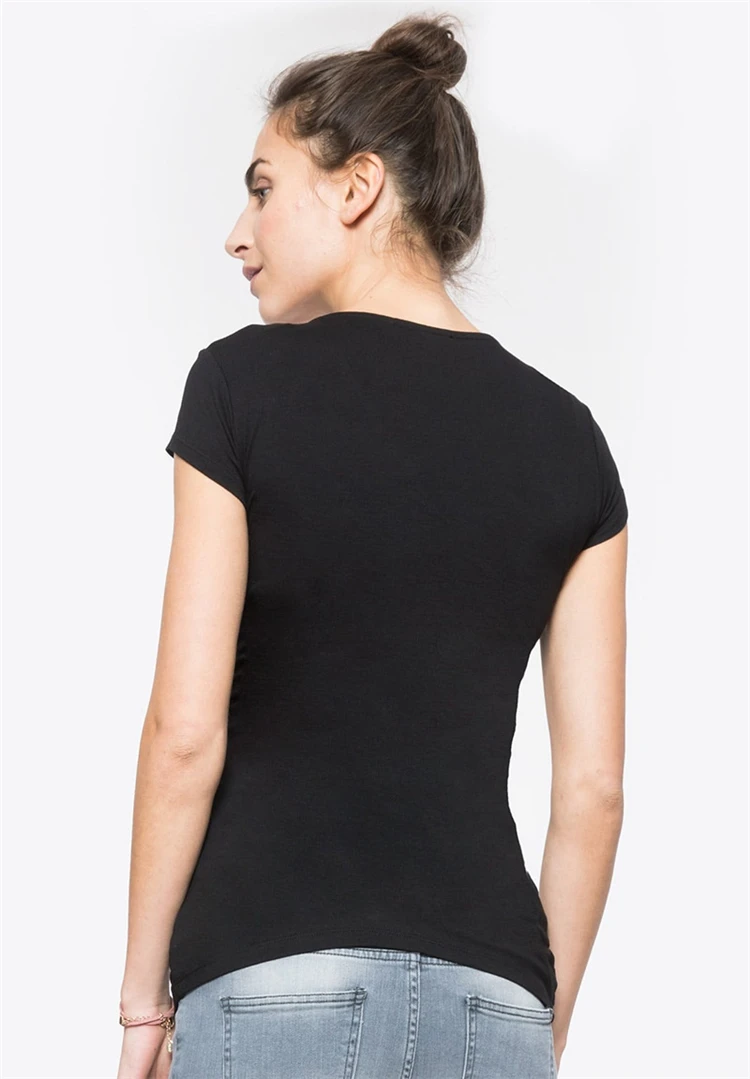 Nursing Tops Maternity Clothes Tees Breast Feeding Maternity Clothing T-shirt Pregnancy Breastfeeding Clothes For Pregnant Women (23)