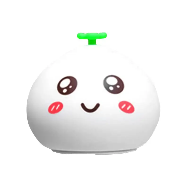 

Creative Bun Silicone LED Night Light With Remote Control Baby Nursery Lamp Touch Lights USB Rechargeable