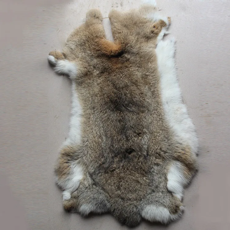 Fur Fabric Natural Rabbit Pelt for Crafts