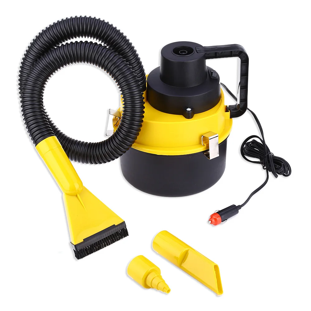 

Automobile Cleaner 12V Large Capacity Air Inflation Three Sucker Car Vacuum Cleaner 3m Power Line