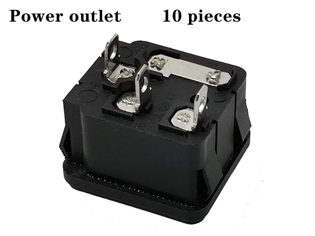 Power socket 10 pcs