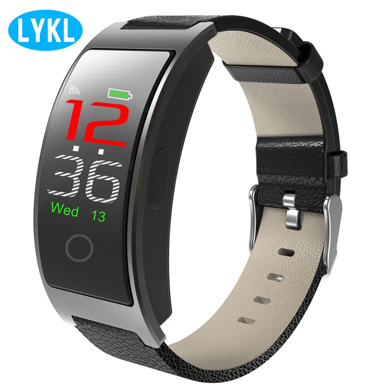 

LYKL 0.96 IPS color screen CK11C smart belt blood pressure heart rate monitor fitness tracker smart bracelet support iOS Android
