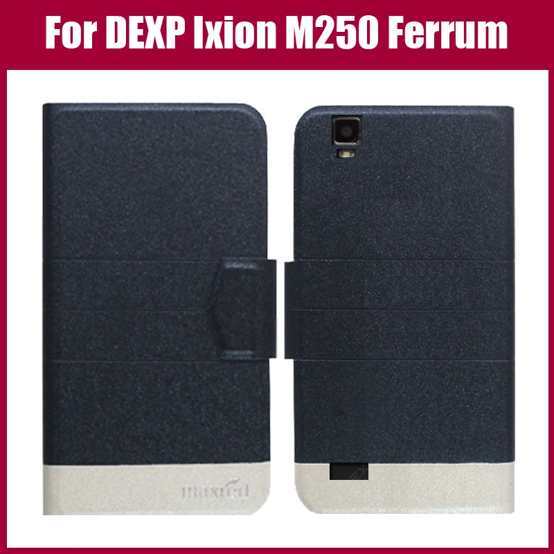 Pouzdro DEXP Ixion M250 Nový příjezd 5 barev Módní Flip Ultra tenký kožený ochranný obal pro DEXP Ixion M250 Ferrum Pouzdro