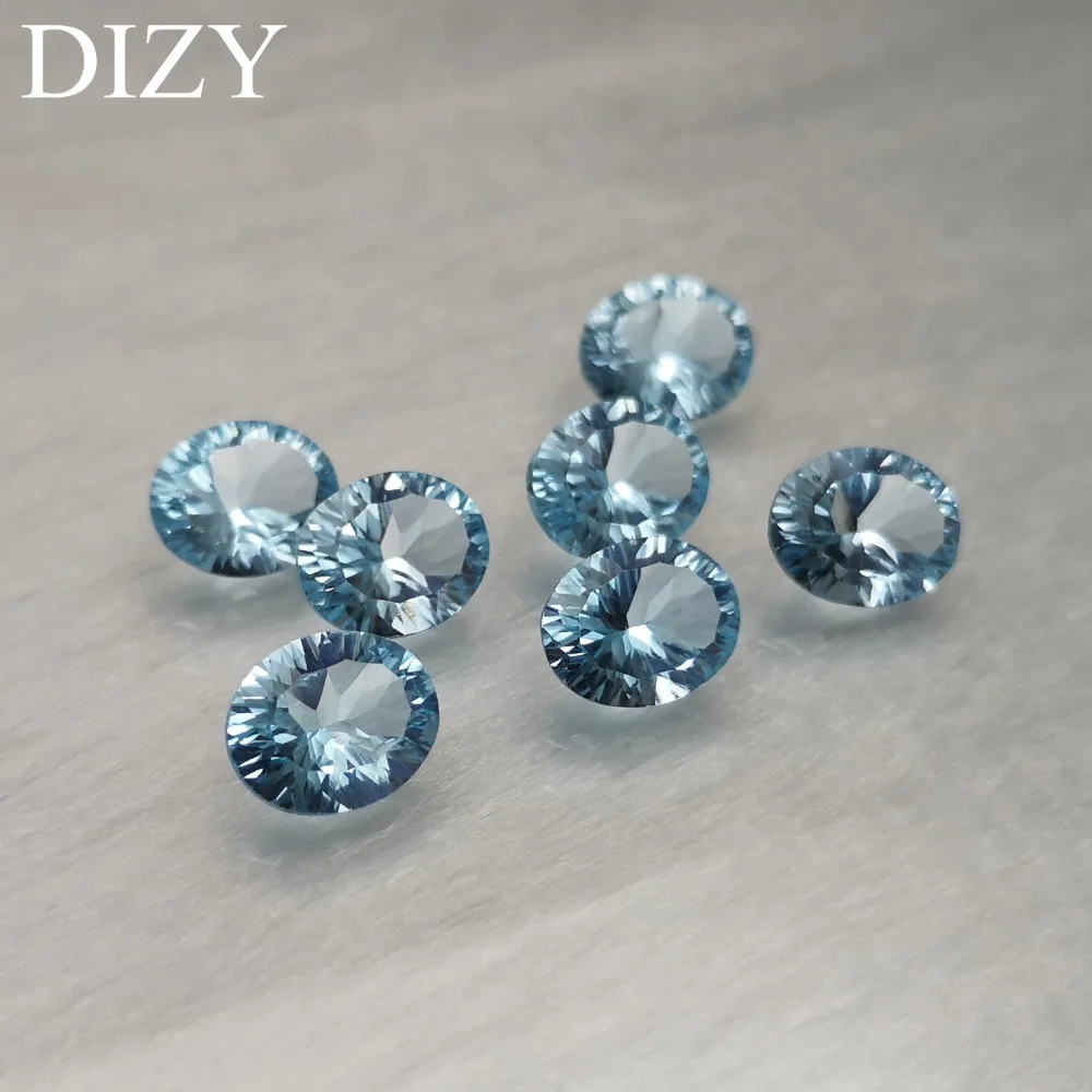 sky blue topaz oval con 8x10-6